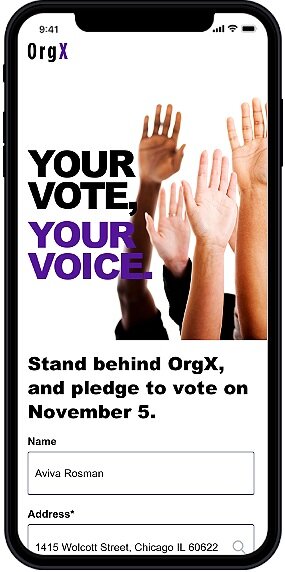 screenshot of BallotReady