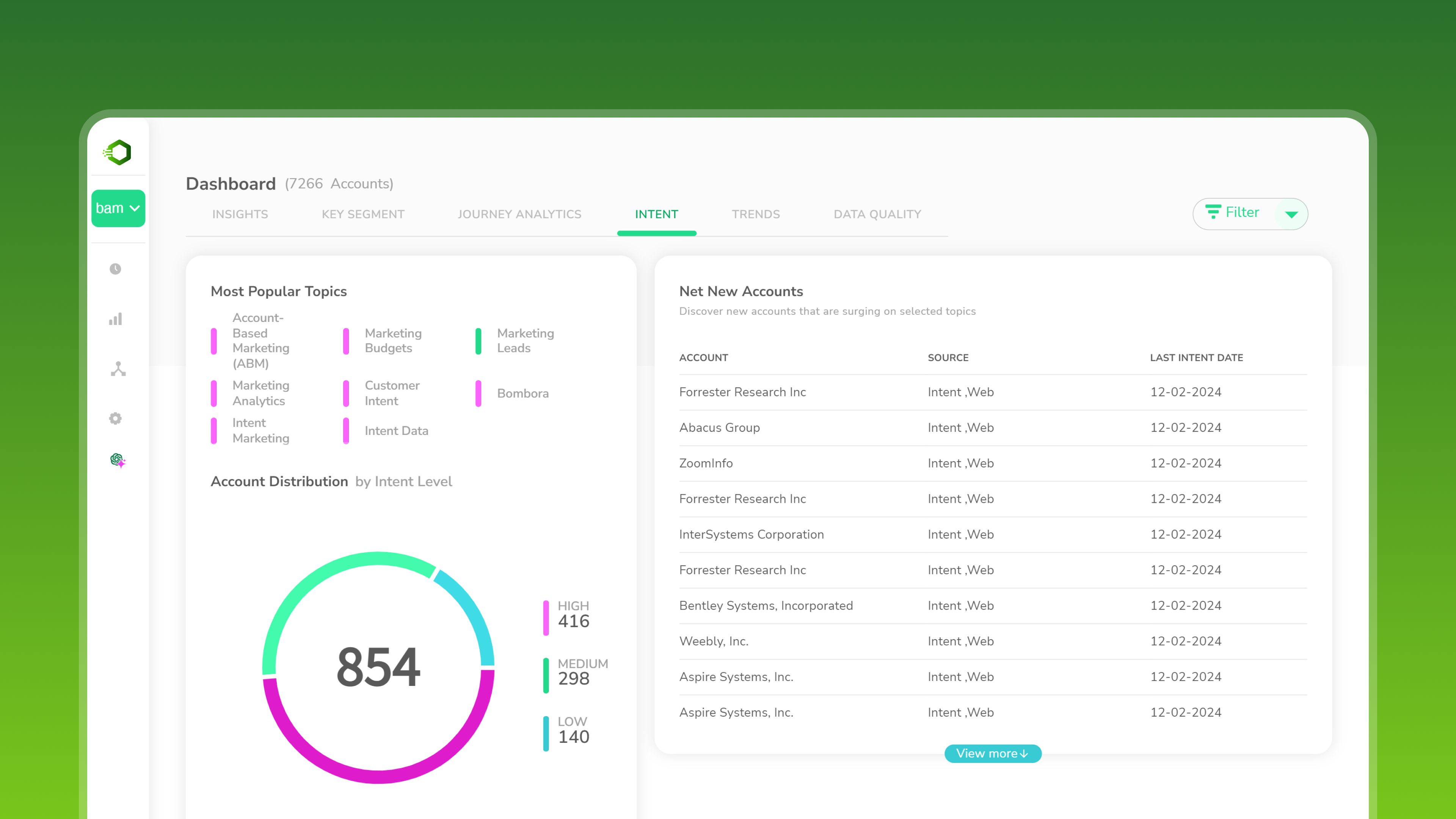 screenshot of BambooBox