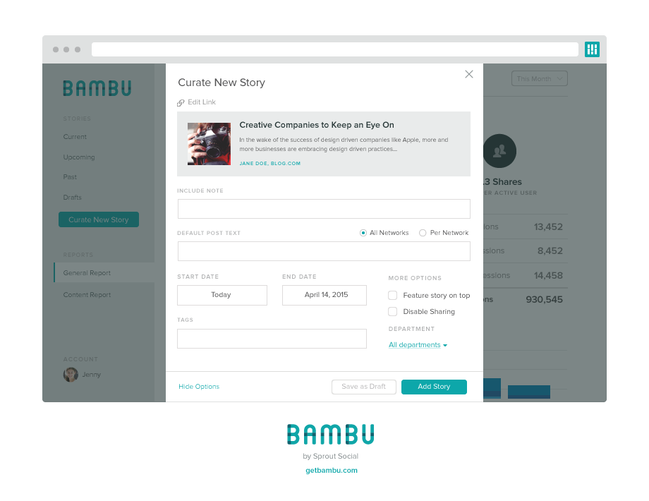 screenshot of Bambu