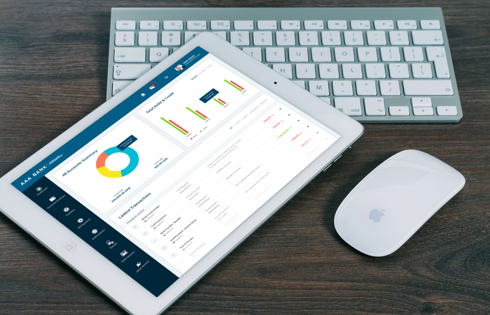 screenshot of BankFlex