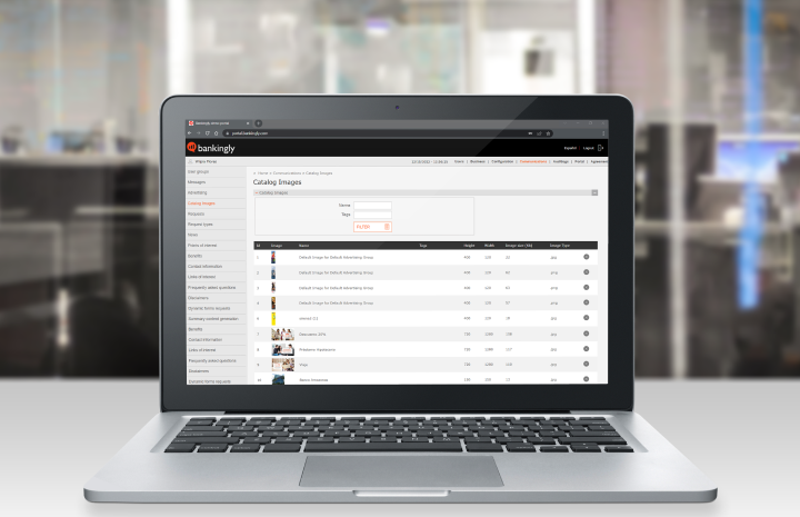 screenshot of Bankingly