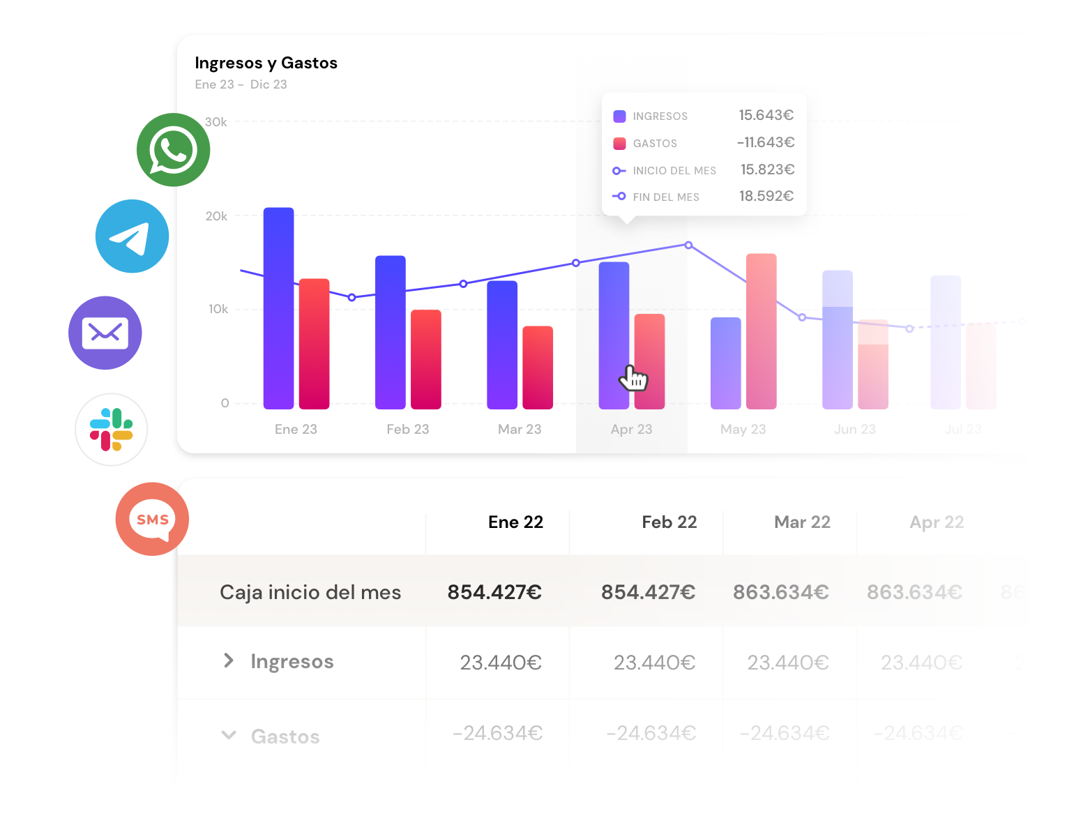 screenshot of Banktrack