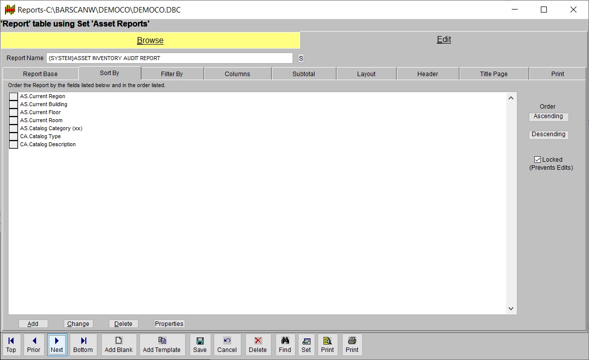 screenshot of BarScan