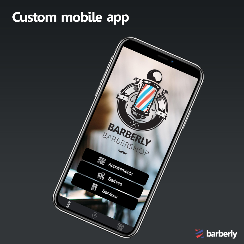 screenshot of Barberly