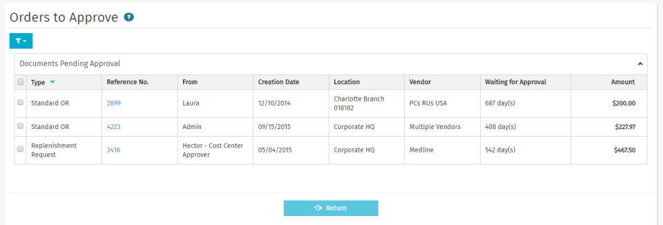 screenshot of Basware