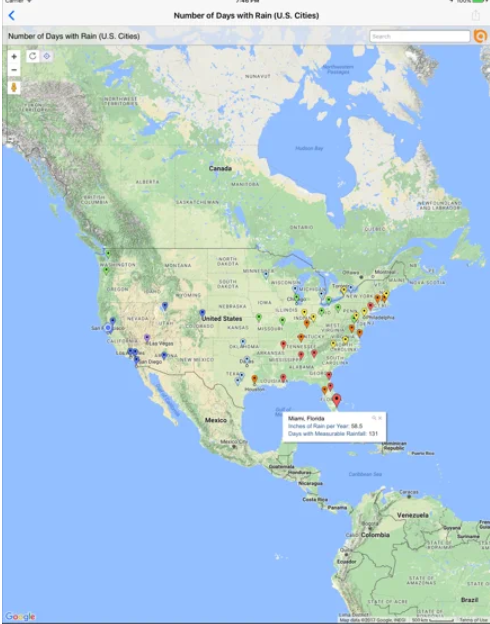 screenshot of BatchGeo