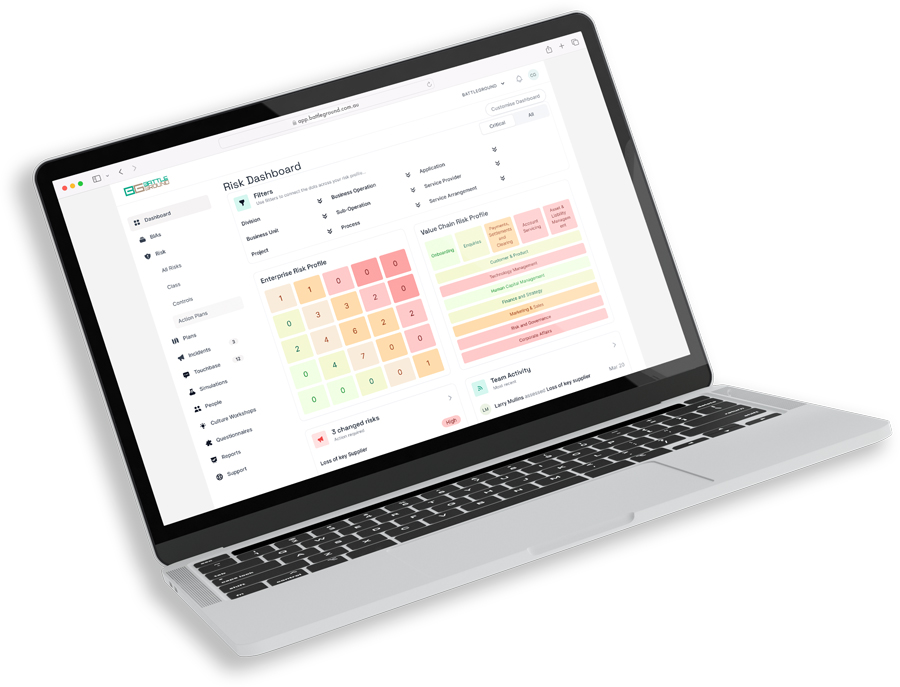 screenshot of Battleground