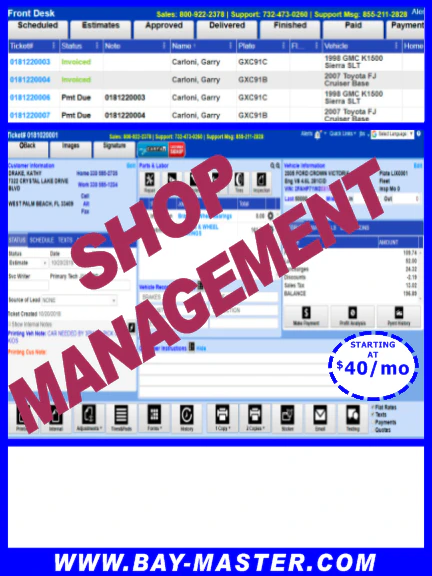 screenshot of Bay-Master