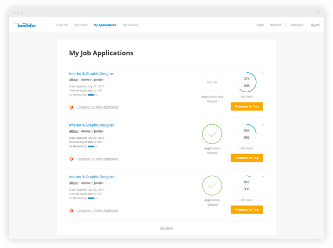 screenshot of Bayt.com
