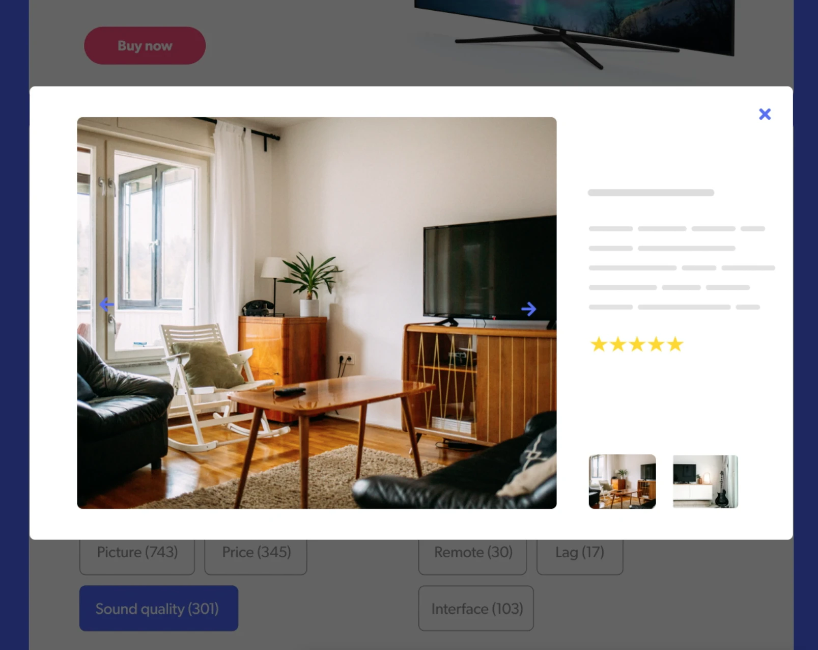 screenshot of Bazaarvoice