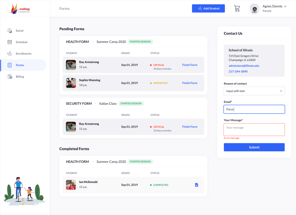 screenshot of BeAKid