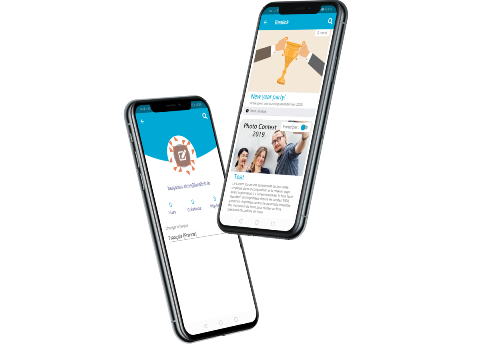 screenshot of Bealink