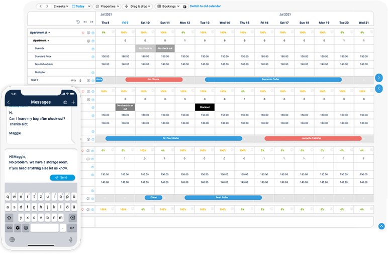 screenshot of Beds24