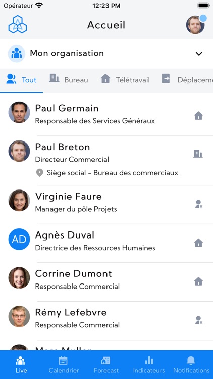 screenshot of BeeMyFlex