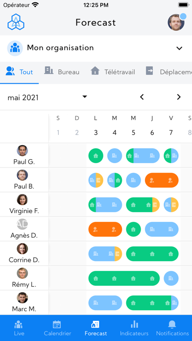 screenshot of BeeMyFlex