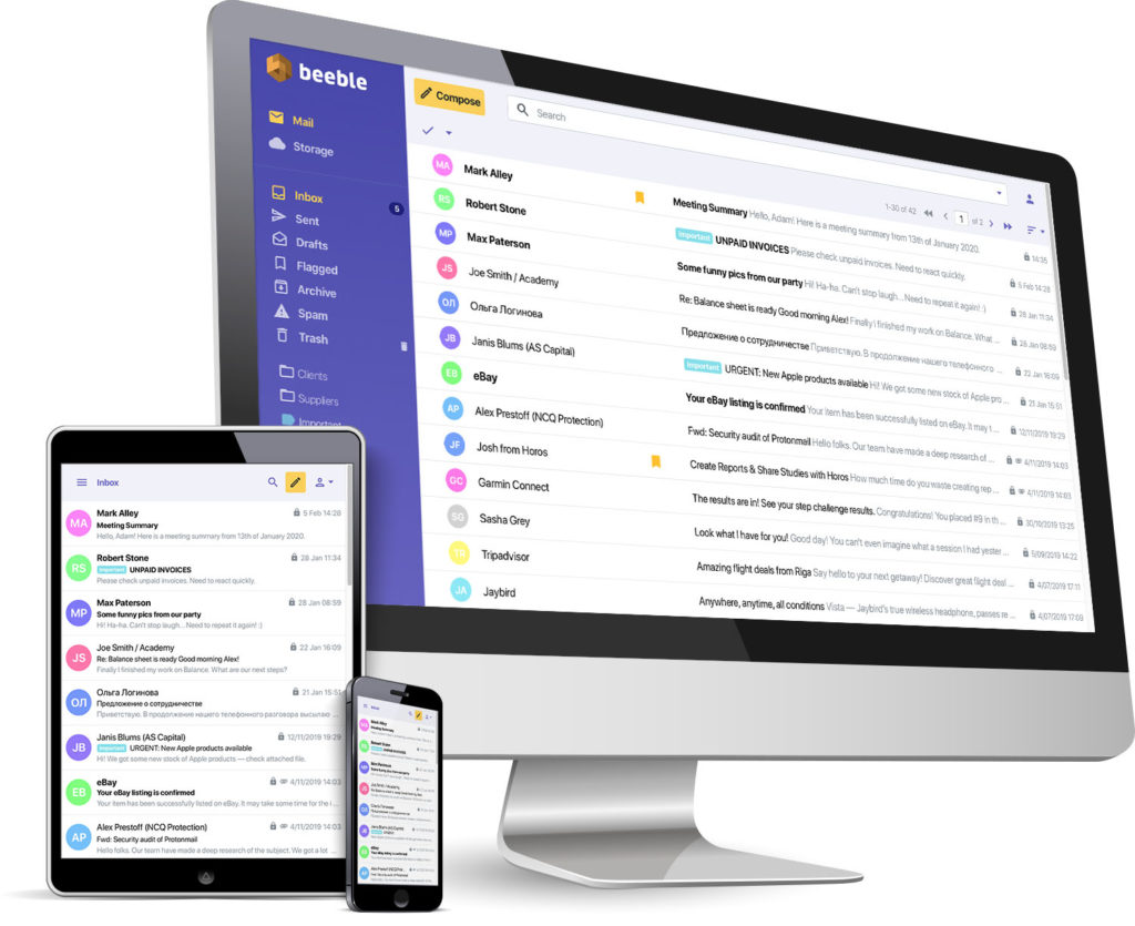 screenshot of Beeble