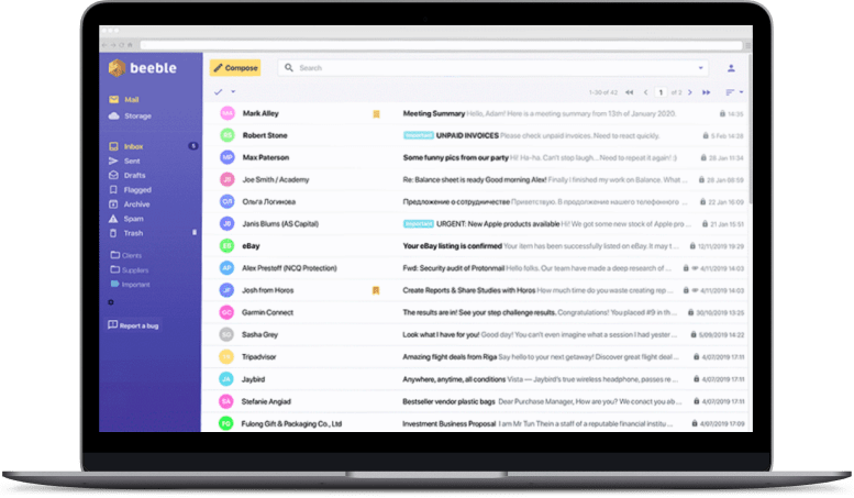 screenshot of Beeble