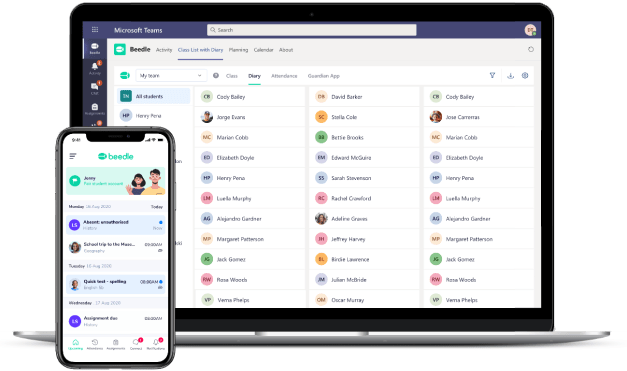 screenshot of Beedle