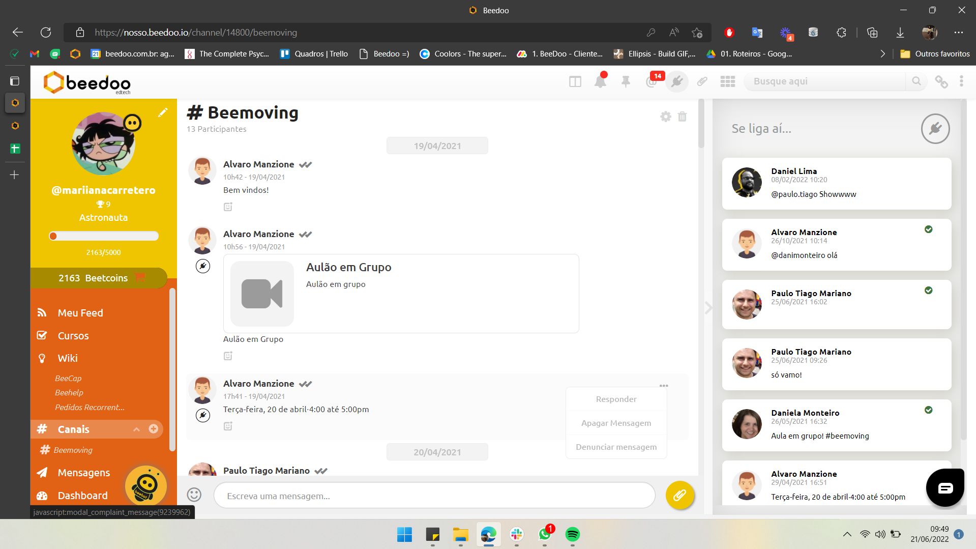 screenshot of Beedoo