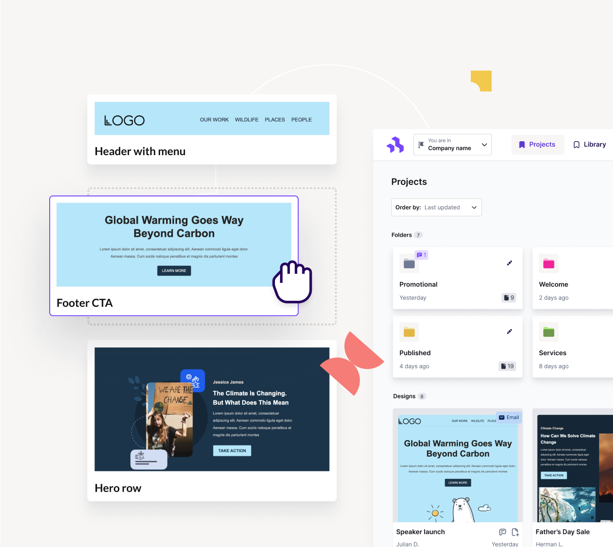 screenshot of Beefree