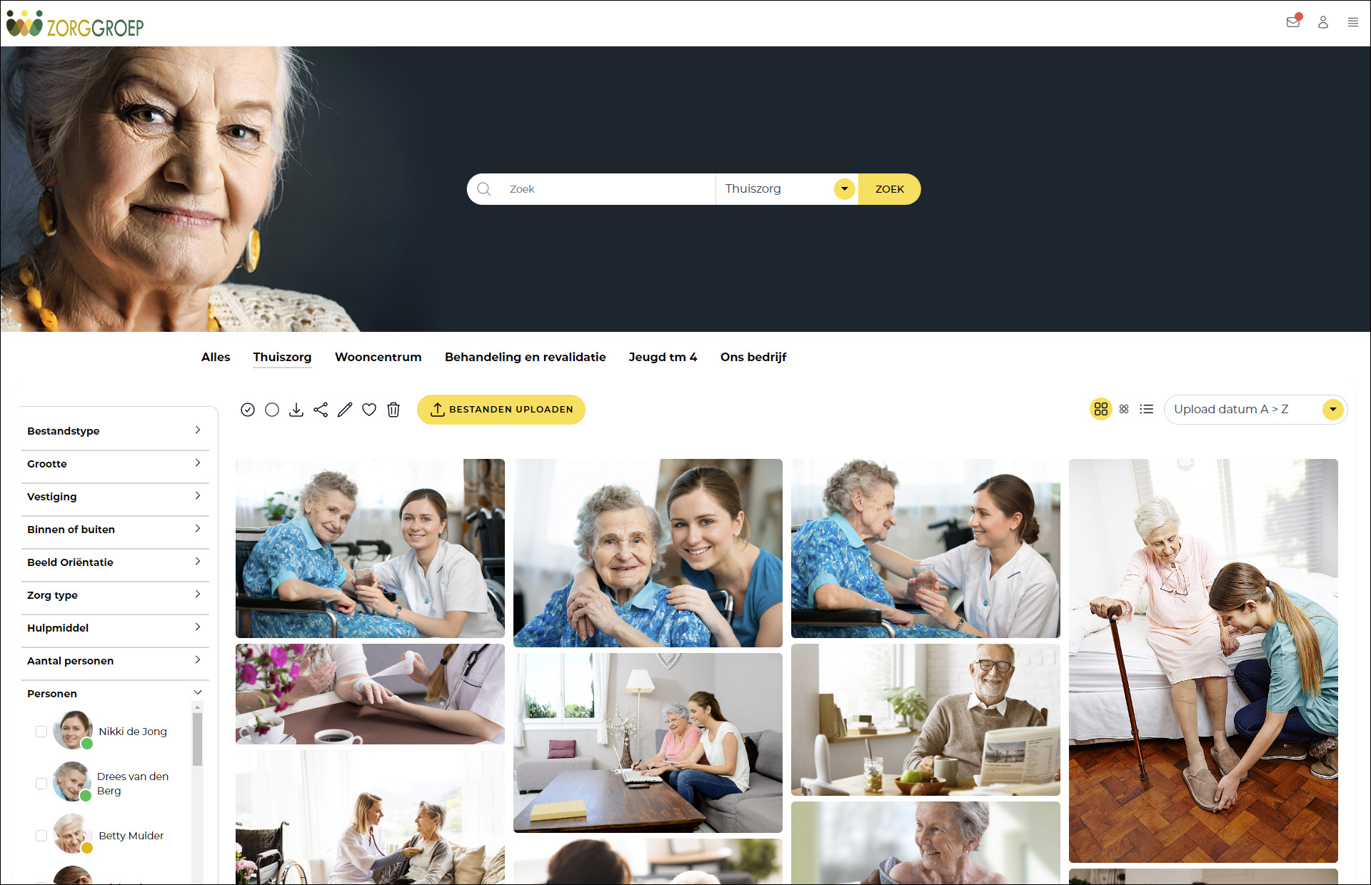 screenshot of Beeldbank