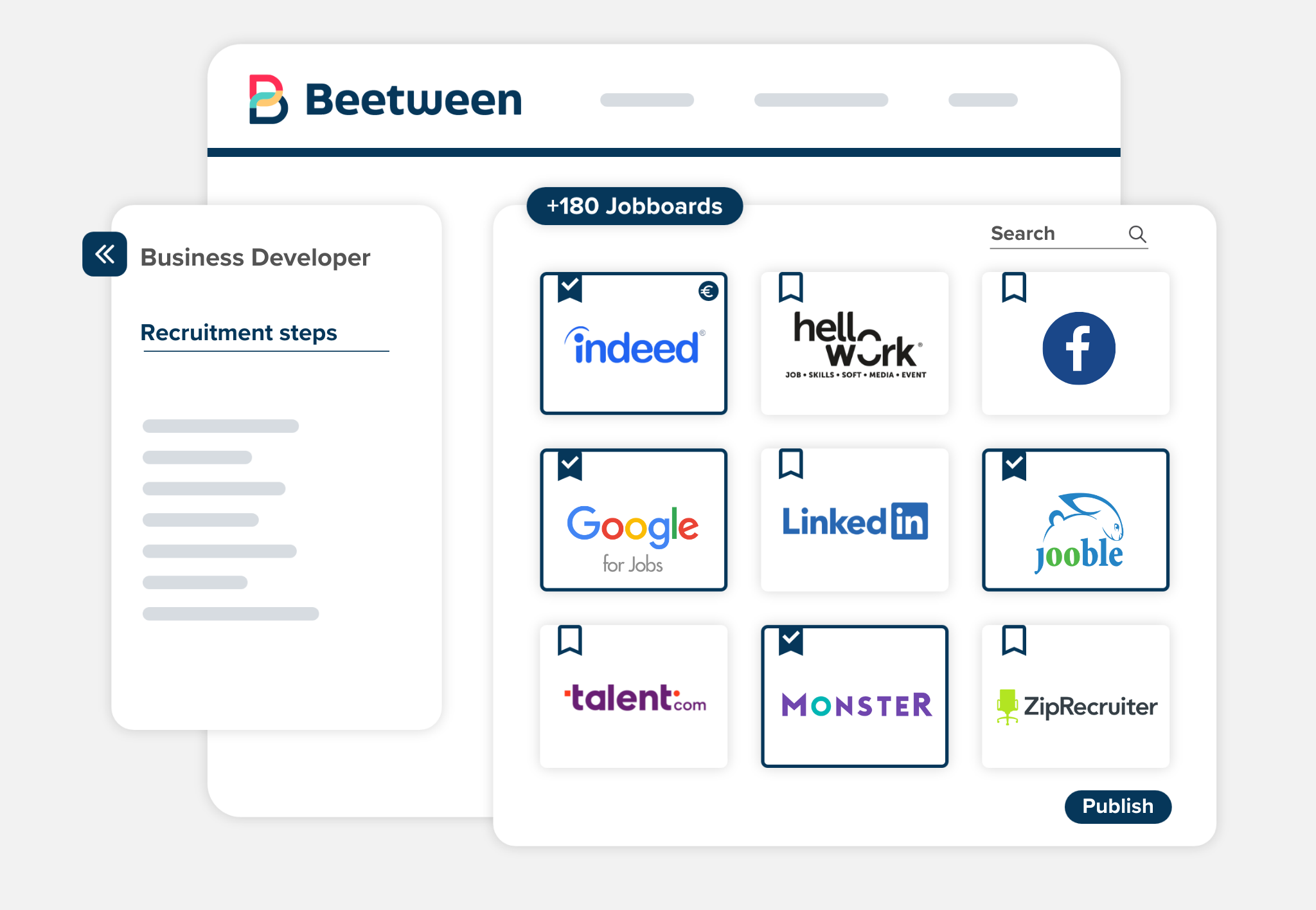 screenshot of Beetween