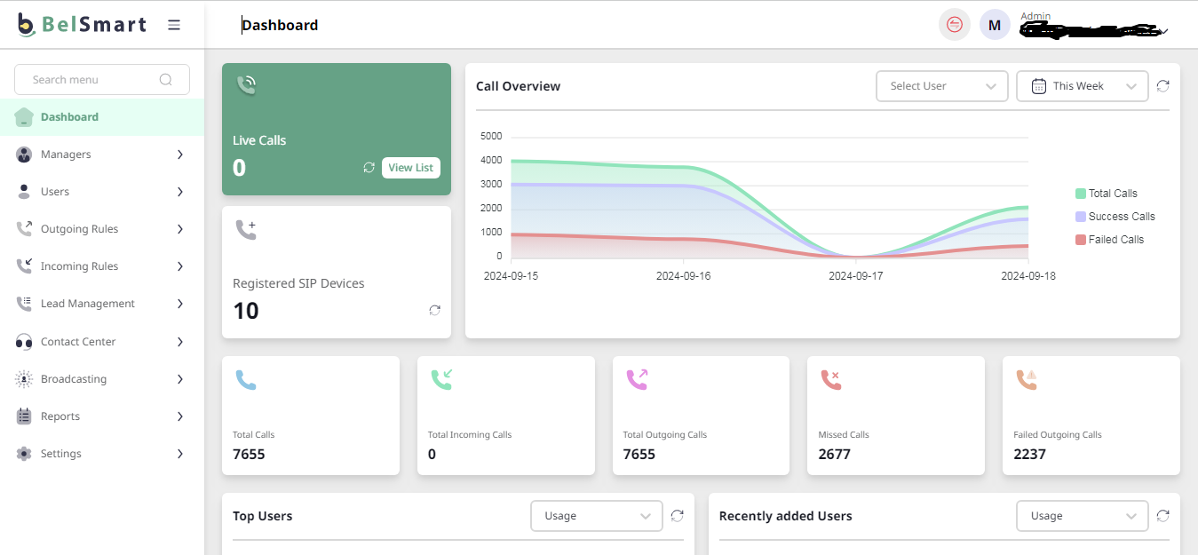 screenshot of Belsmart