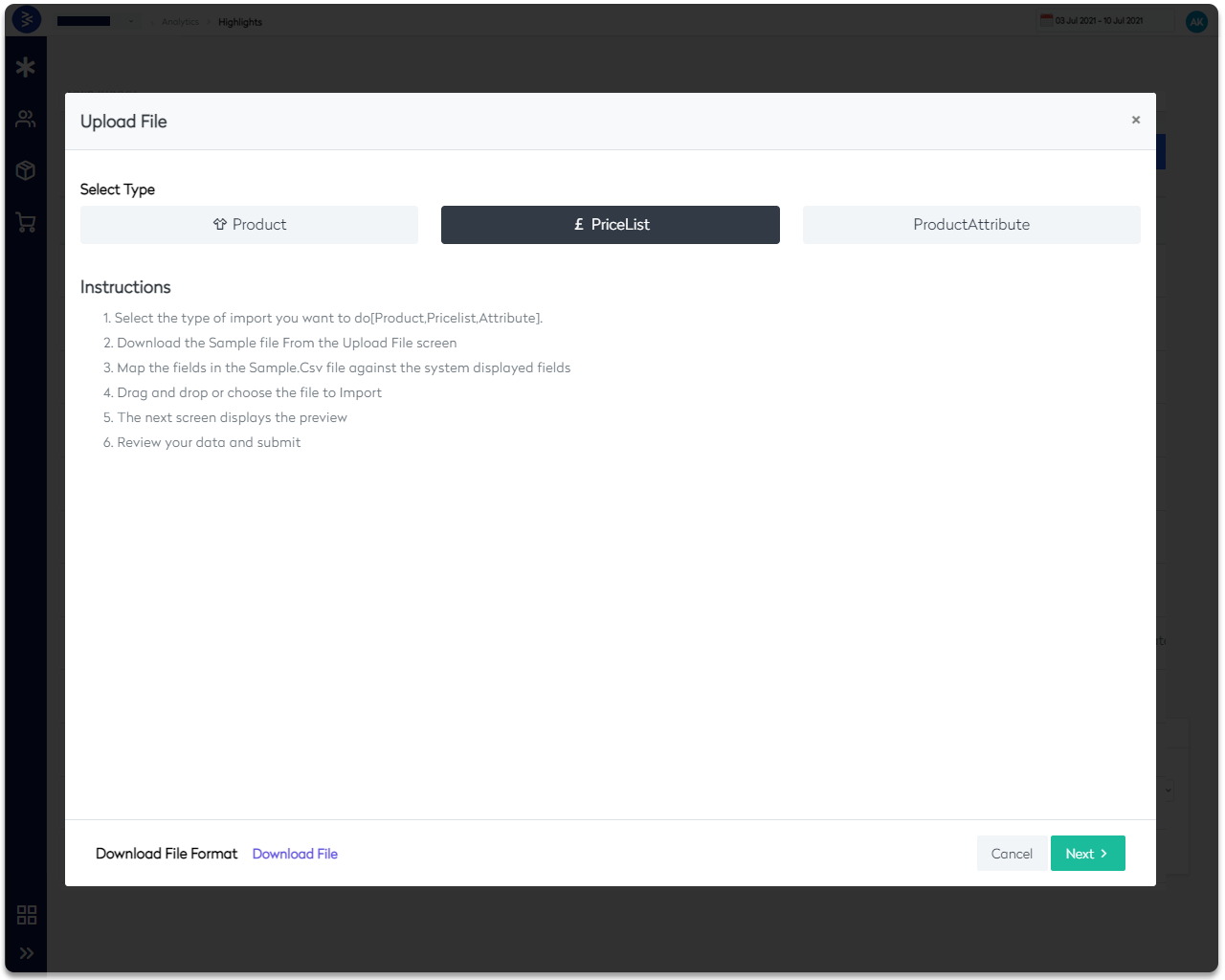 screenshot of BetterCommerce