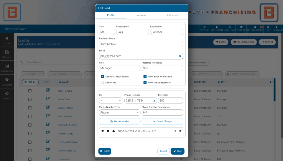 screenshot of Better