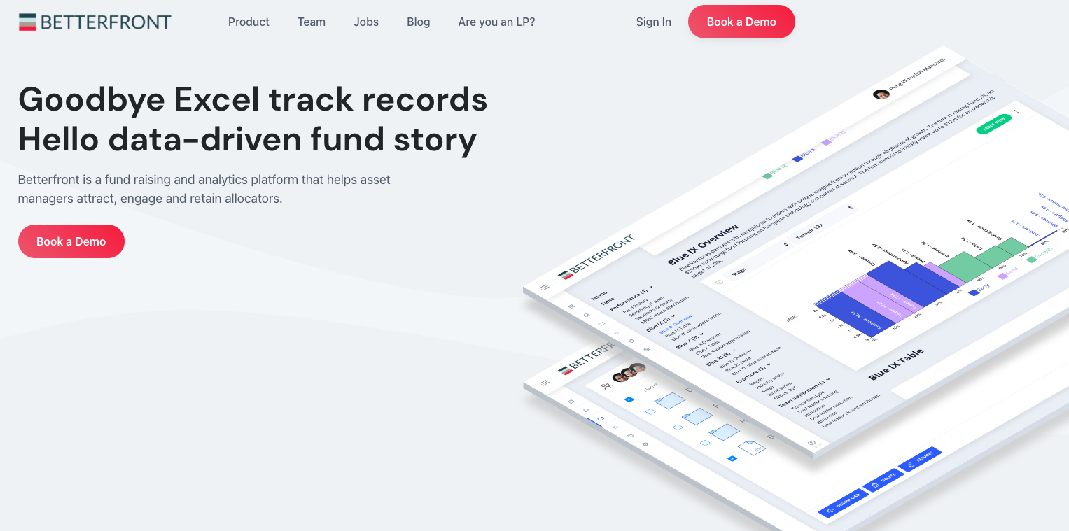 screenshot of Betterfront