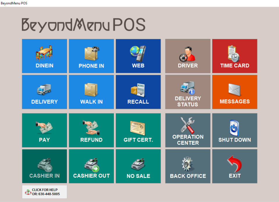 screenshot of BeyondMenu