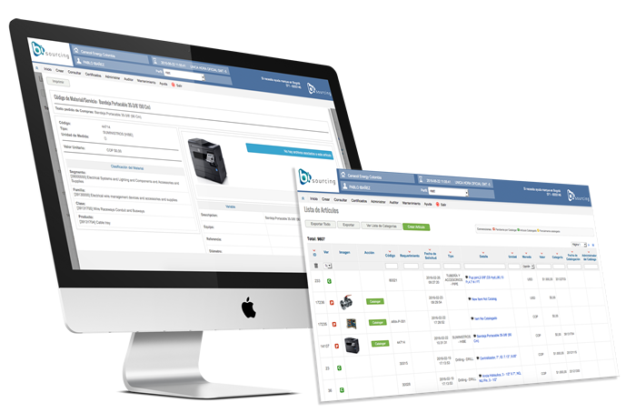 screenshot of BiSourcing