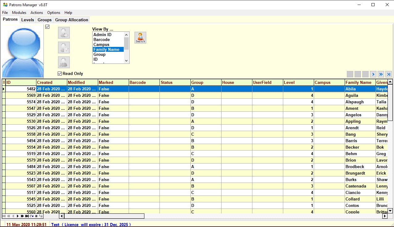 screenshot of BiblioTECH