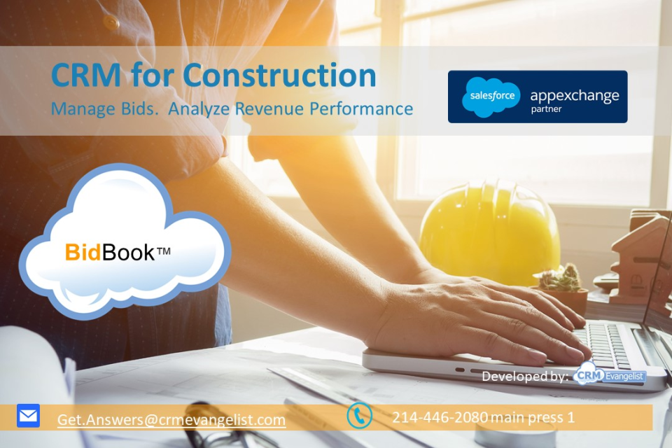 screenshot of BidBook