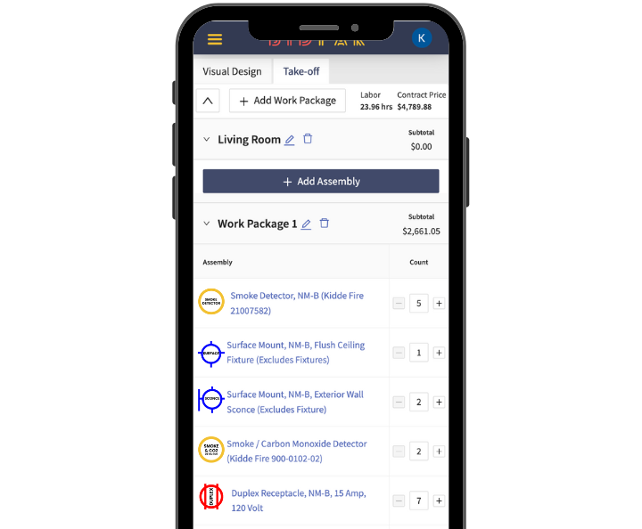 screenshot of BidPak