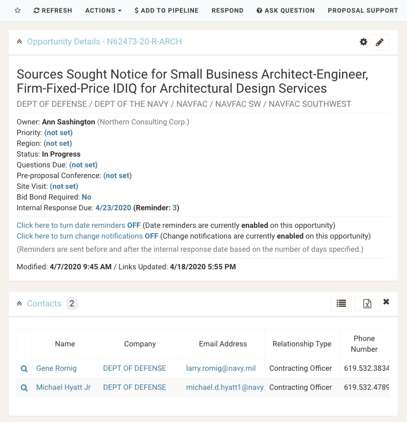 screenshot of Bidspeed