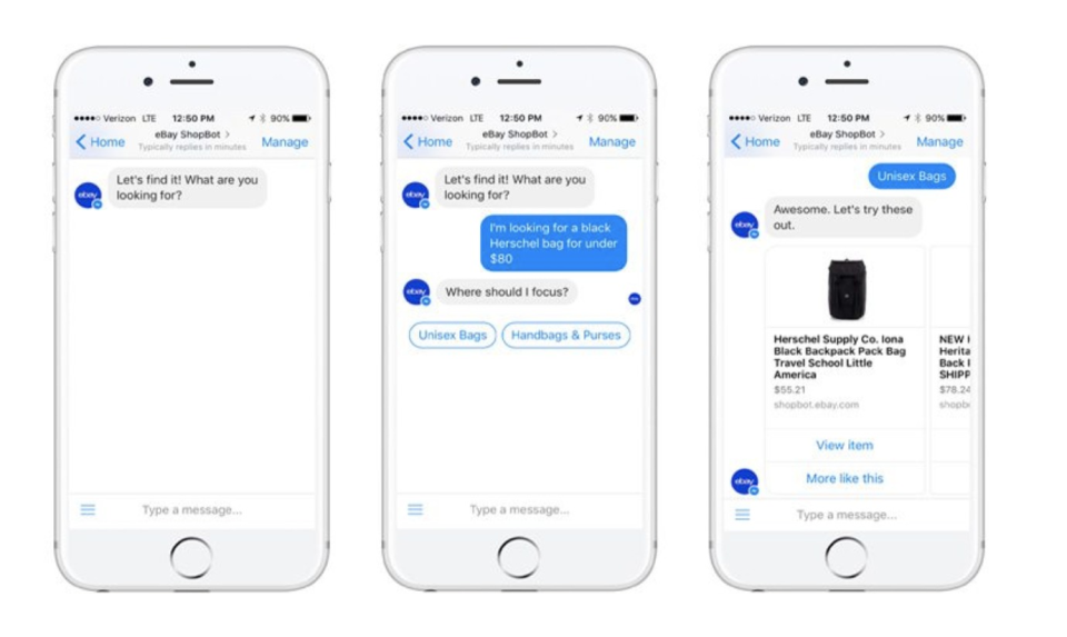 screenshot of BigCommerce