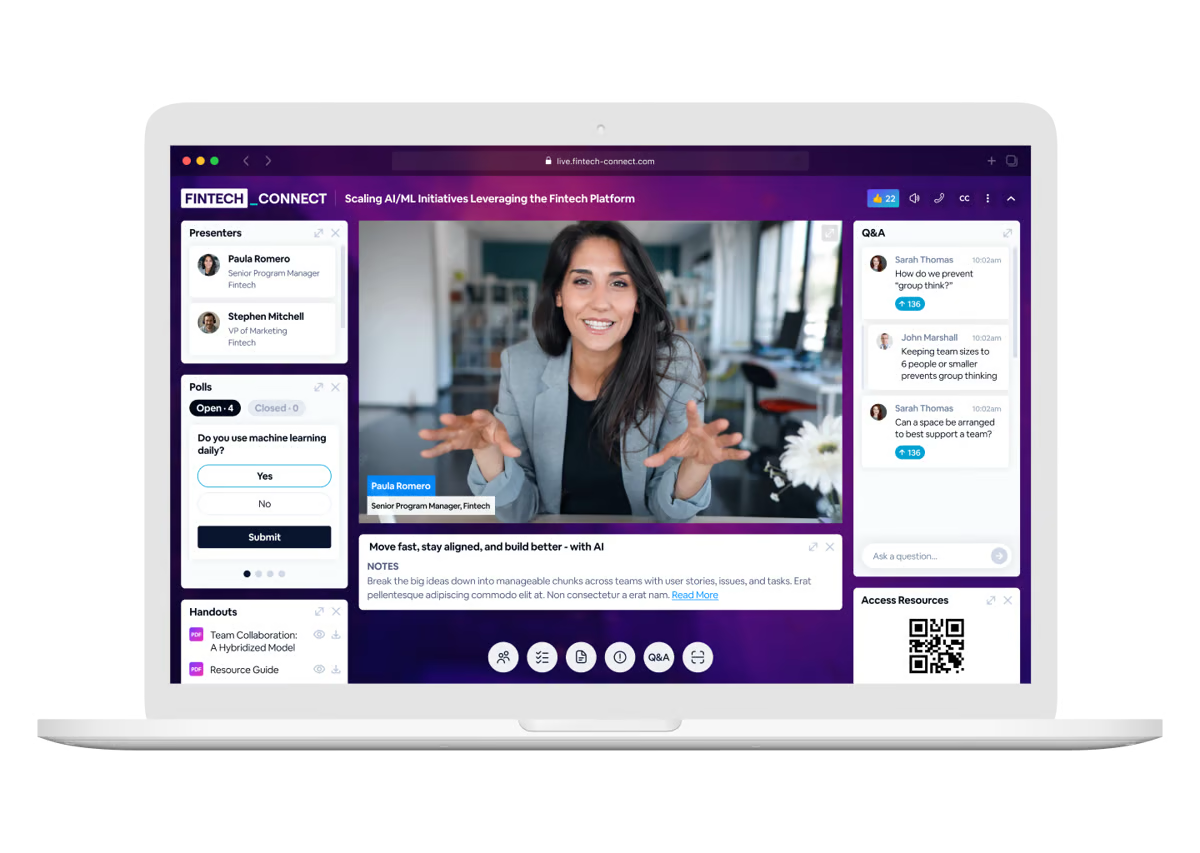 screenshot of BigMarker