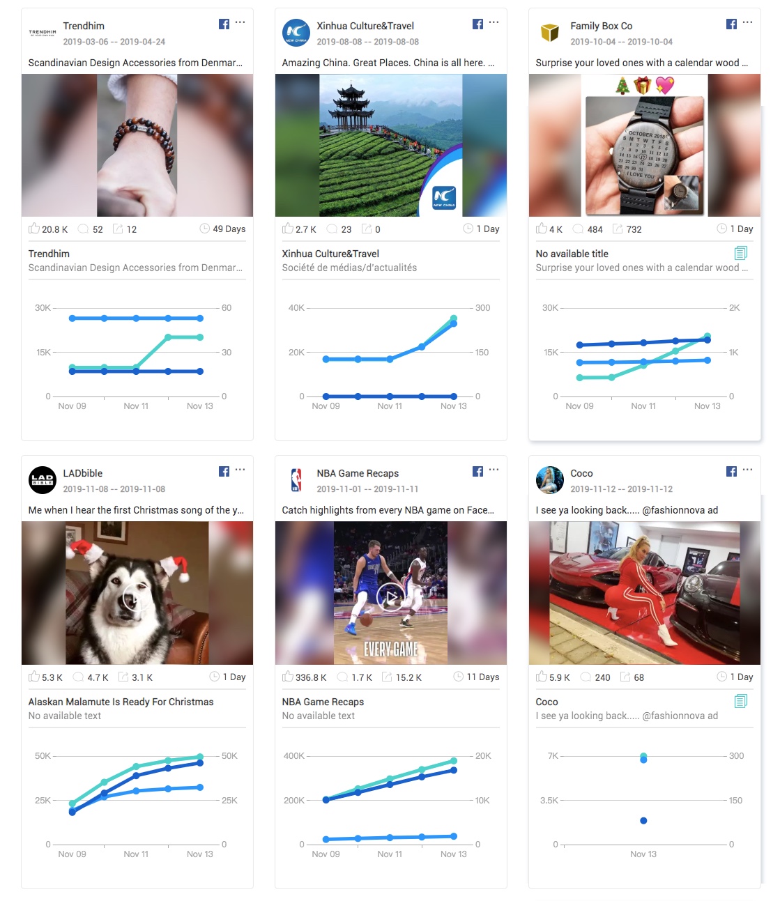 screenshot of BigSpy