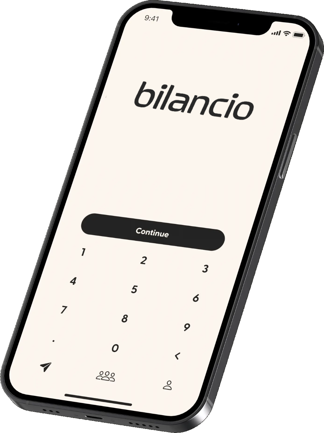 screenshot of Bilancio