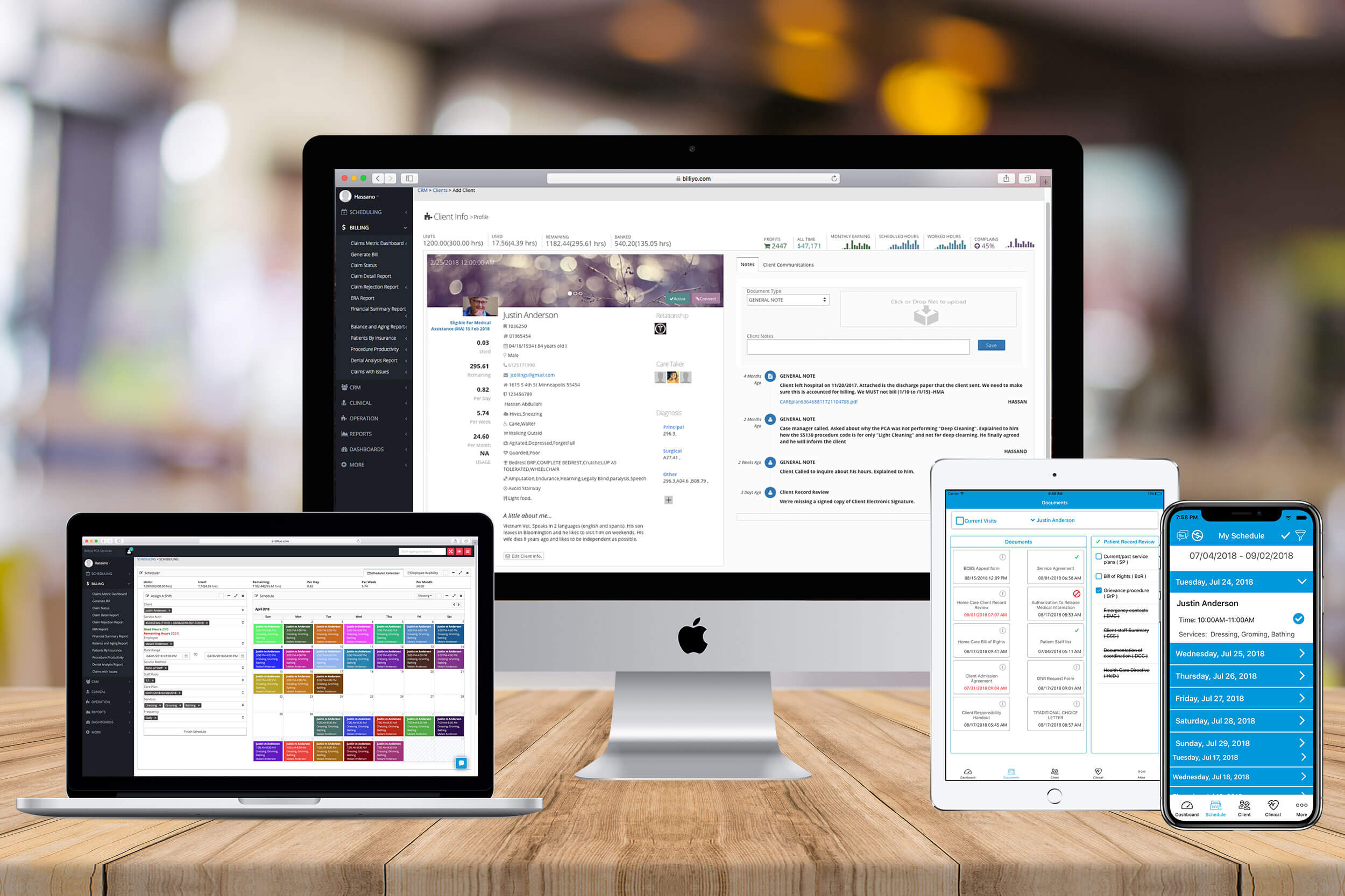 screenshot of Billiyo