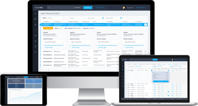 screenshot of BindHQ