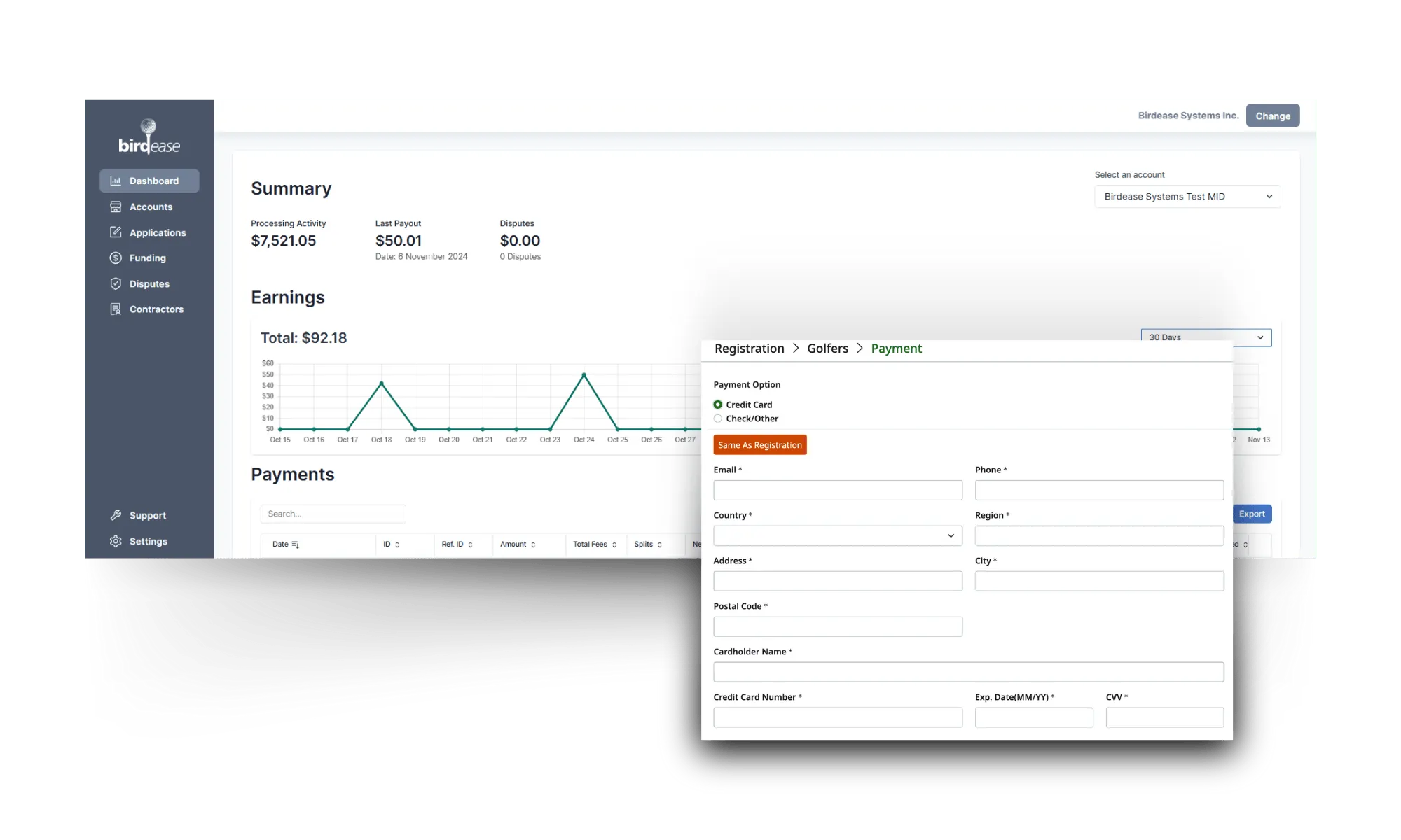 screenshot of BirdEase