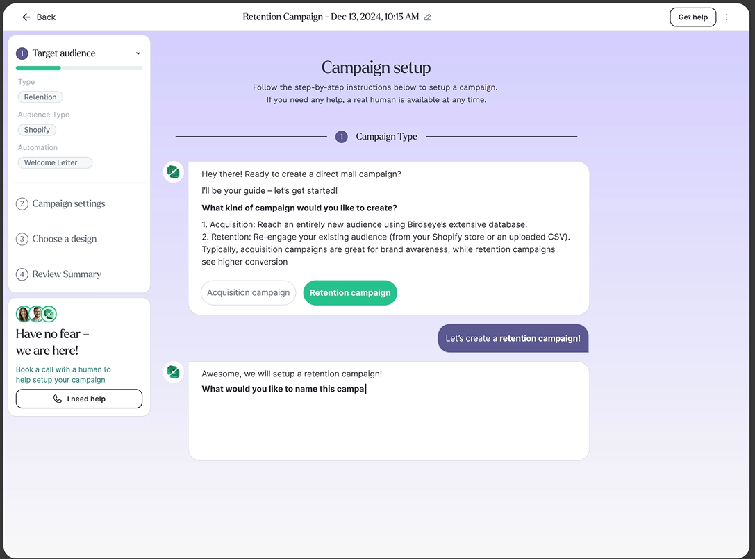screenshot of BirdseyePost