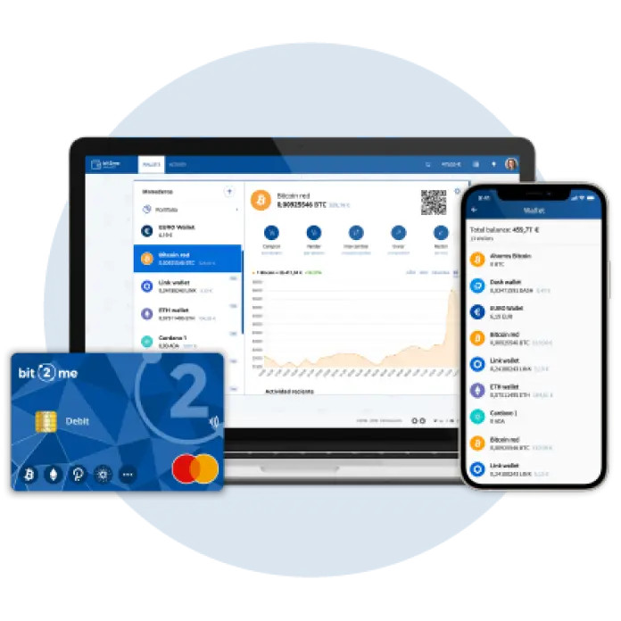 screenshot of Bit2Me