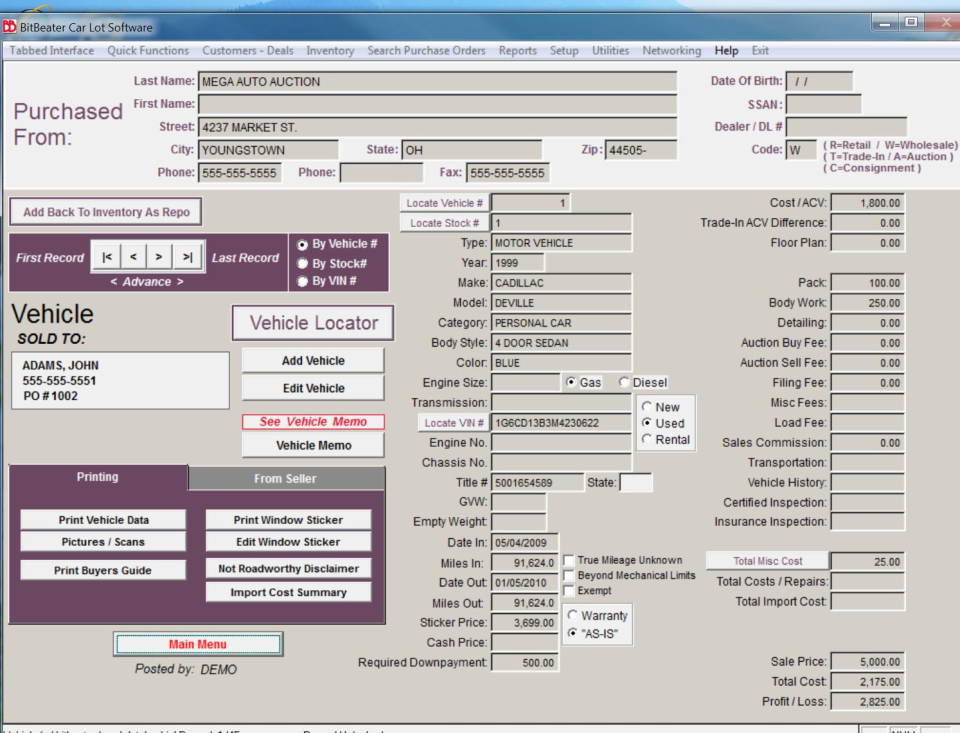 screenshot of BitBeater