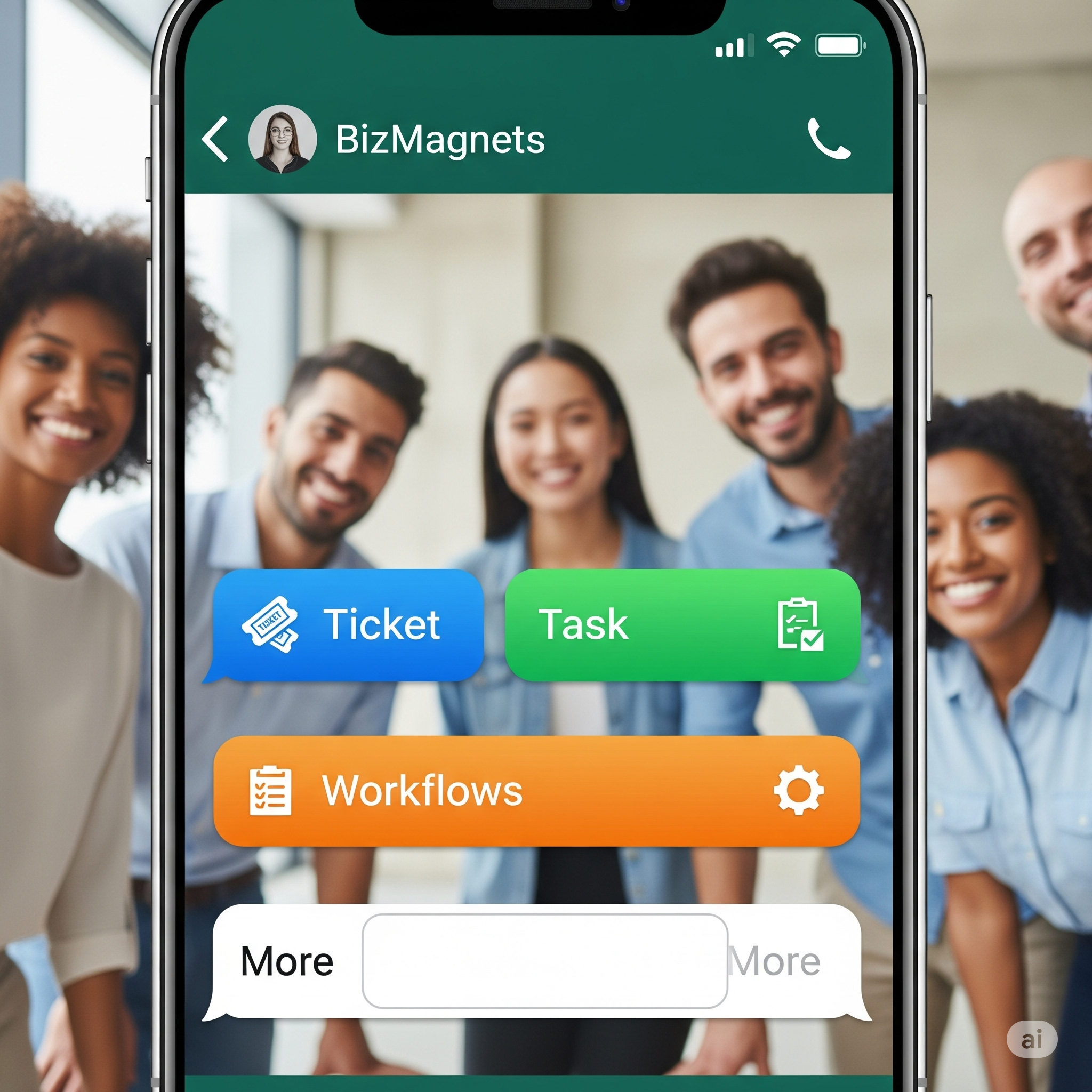 screenshot of BizMagnets