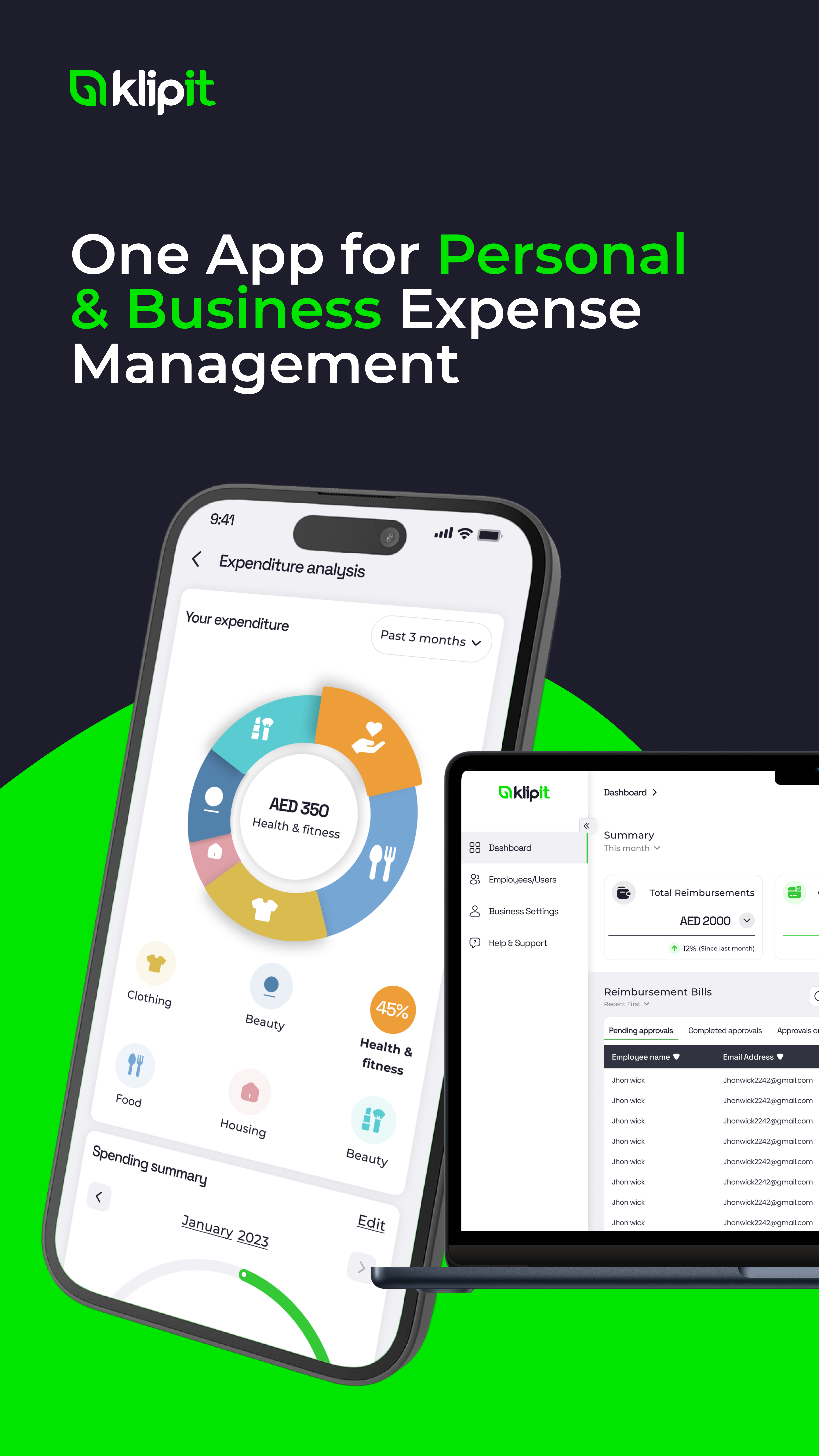 screenshot of BizPro