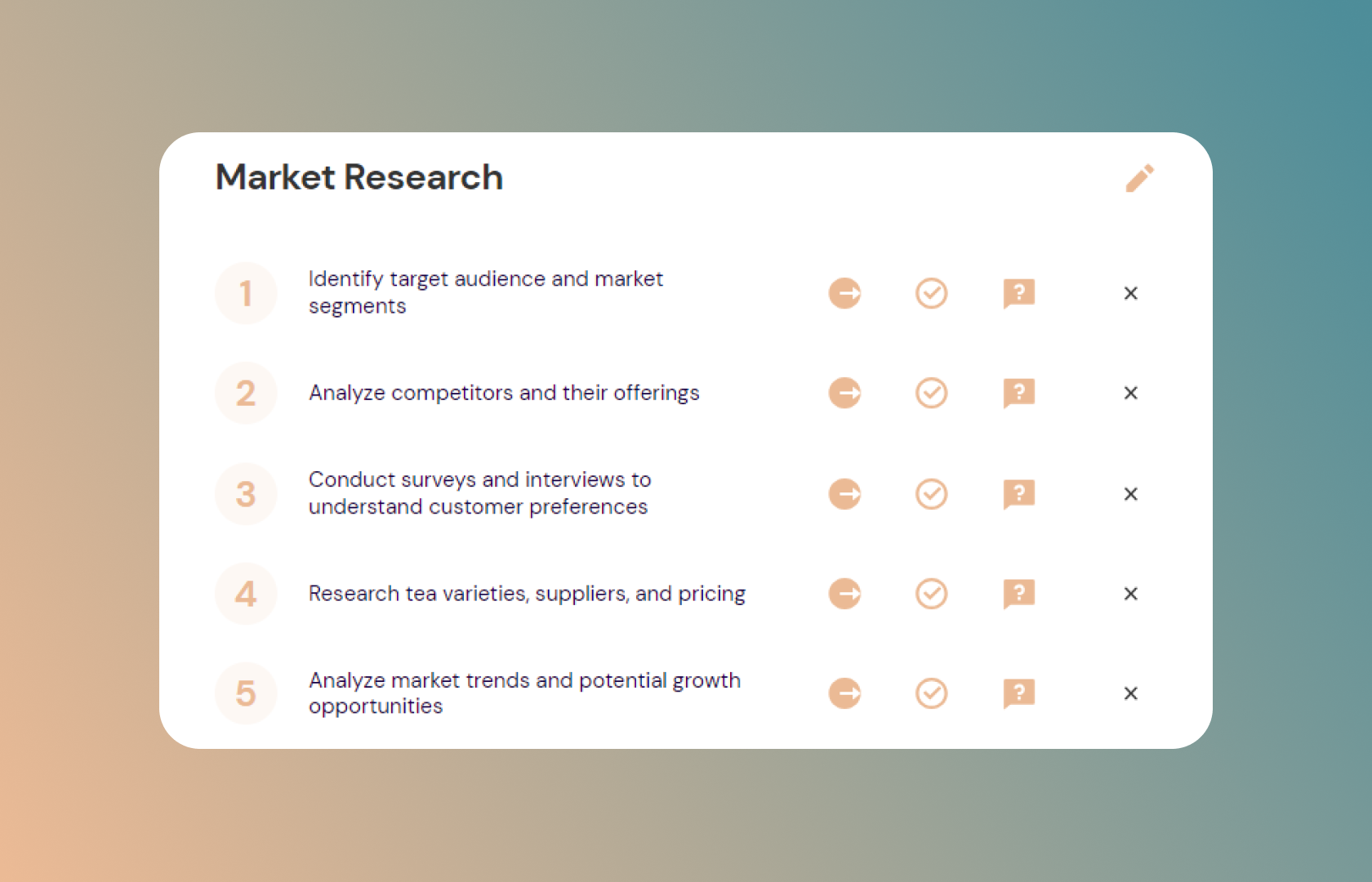 screenshot of Bizway