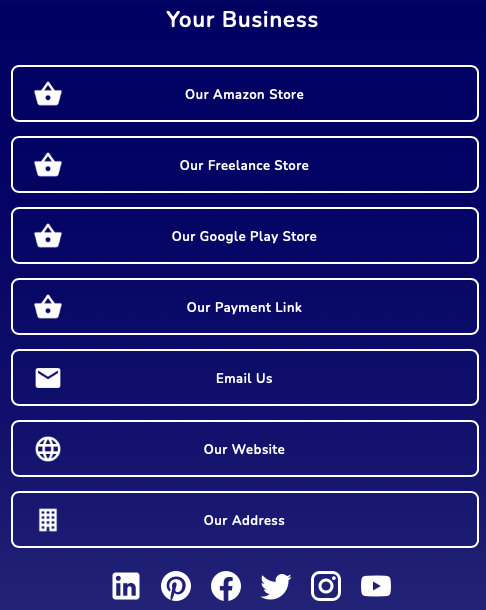 screenshot of Bizzl.ink